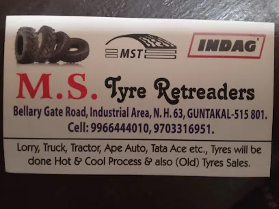 M.s.Tyre retreaders/rebutton Guntakal