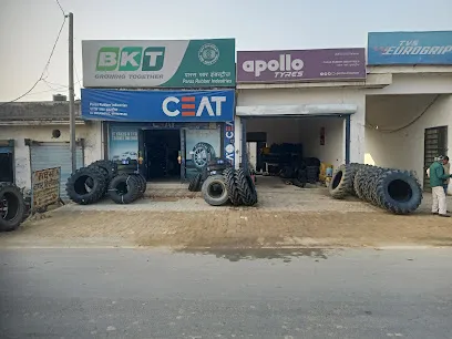 PARAS RUBBER IND. CEAT,MRF,APOLLO,BKT TYRE SHOWROOM