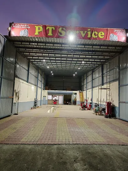 P.T.SERVICE- FABRICATIONS AND TIRUPATI TYRES- TRUCK | BUS | CAR WHEEL ALIGNMENT