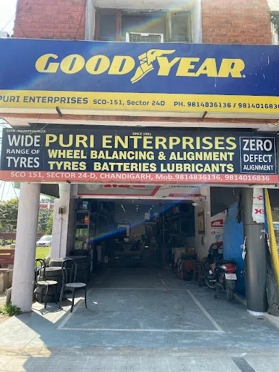 Puri Enterprises Best Tyres, Wheel Alignment, Balancing Chandigarh, Electric Scooter Repair