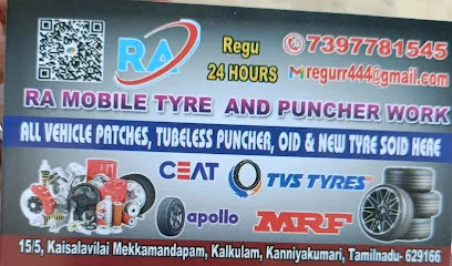 R. A MOBILE TIRE & PUNCHER WORK