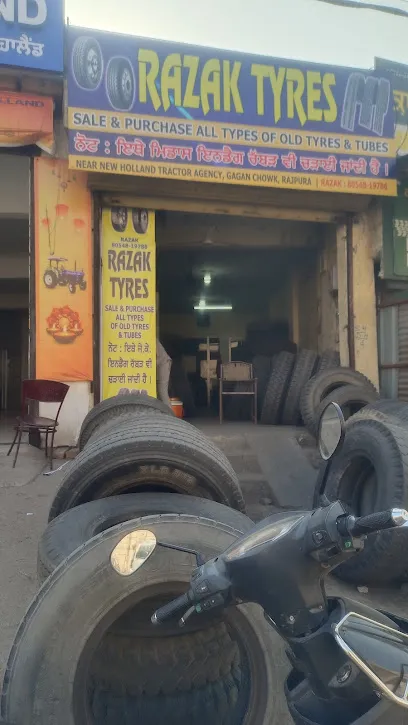 Razak old truck and trolley tyre