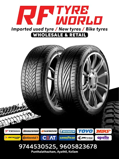 RF TYRE WORLD WHOLE SALE AND RETAIL