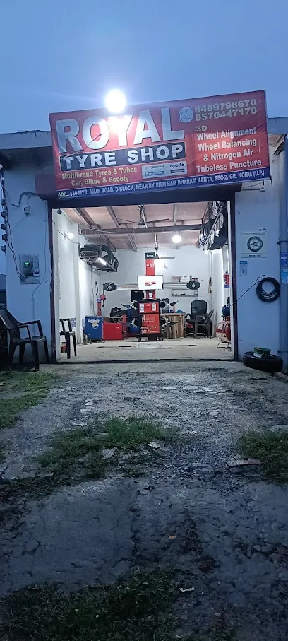 Royal tyre shop