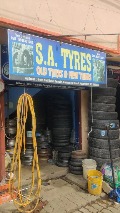 S.A. Old Tyres ( 4 wheeler & 2 wheeler tyres)