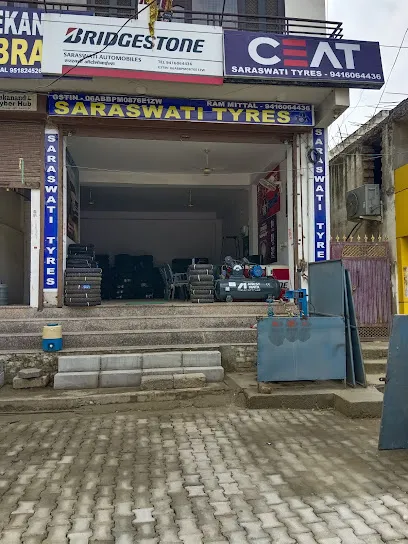 Saraswati Tyres Narnaul rewari road near ganda nala