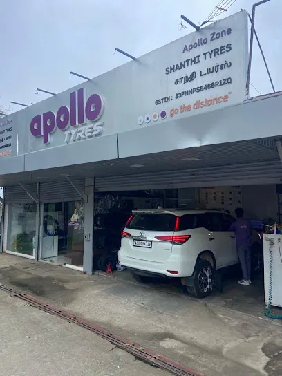 Shanthi Tyres (Tyres & wheel Alignment), Shanthi Agencies