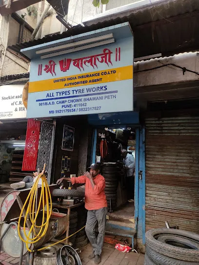 Shree Balaji Tyre works, Tyre Patch Fitment and Vehicle Insurance