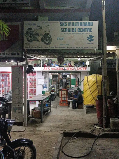 SkS multi brand Two wheeler service centre