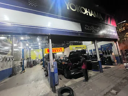 SLNP Pitstop - Yelahanka New Town Vidyaranya Pura ( Michelin - Continental - Yokohama - Bridgestone - Pirelli - Apollo - MRF