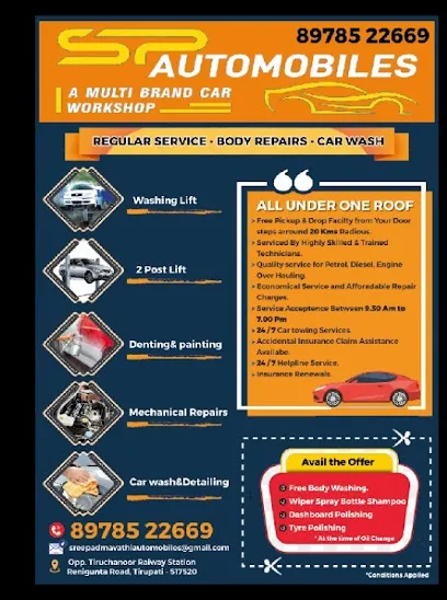 SP AUTOMOBILES CAR SERVICE CENTER