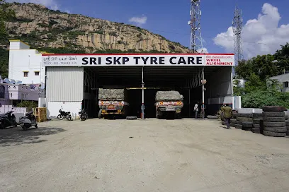 SRI SKP TYRE CARE - Truck 3D Wheel Alignment | Tyre Fitting | Rotation | Tubeless | Puncture | Greasing in Sankagiri