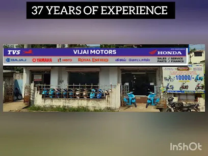 TVS SHOWROOM - VIJAI MOTORS , LEGAND OF AVADI , 37 + YEARS , SALES, SERVICE , PARTS .