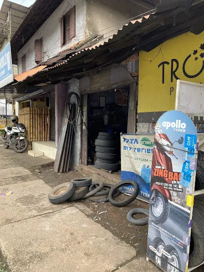 Tyre puncher shop
