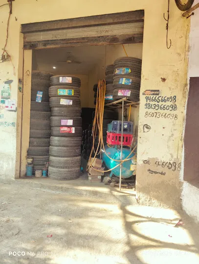 Tyre puncter repairing shop
