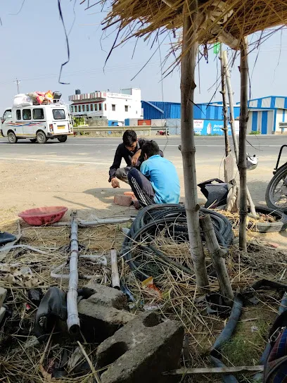 Tyre Repair and bycycle Motercycle Trolly Sarvice Center