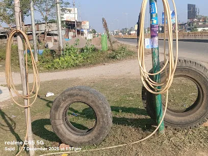 Tyre repairing centre