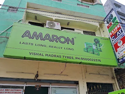 Vishal Madras Tyre ( puncher , tyre , tube , oil , battery sales and charging )