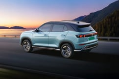 Hyundai Creta EV Rear Left View