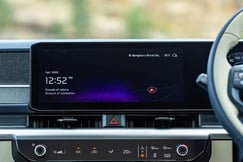 Kia Carens Clavis Infotainment System