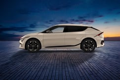 Kia EV6 Side View (Left)