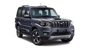Mahindra Scorpio Front Left Quarter View