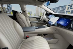Mercedes-Benz EQS SUV Door view of Driver seat