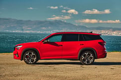 Skoda Kodiaq RS Side Profile View (Left)