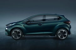 Tata Altroz EV Side View (Left)  Image
