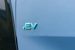 Tata Curvv EV Variant Badge