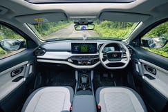 Tata Harrier EV Dashboard