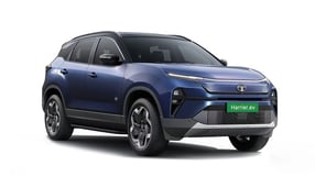 Tata Harrier EV Front Right Quarter View
