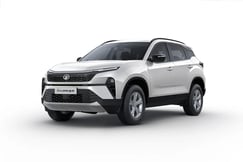 Harrier Lunar White Color