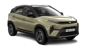 Tata Nexon Front Left Quarter View