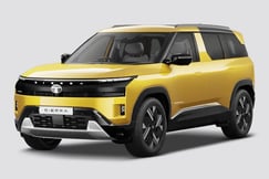 Tata Sierra Front Left Quarter View