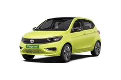 Tiago EV Chill Lime With Dual Tone Color