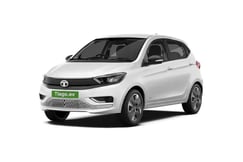 Tiago EV Pristine White Color