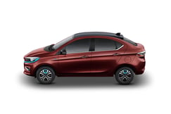 Tigor EV Magnetic Red Color