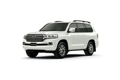 Land Cruiser 200 White Pearl Color